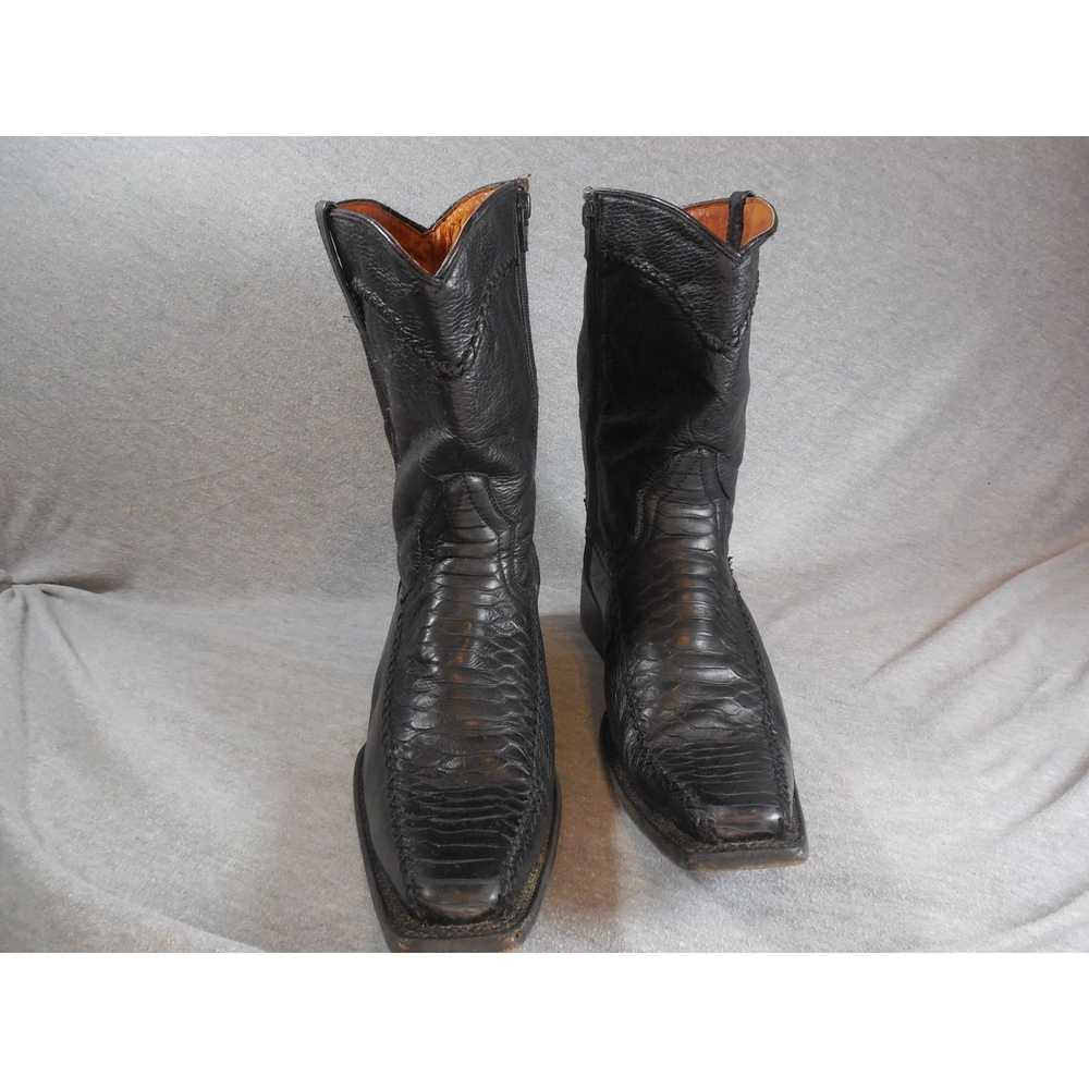 Handmade Innovations Boots Men Sz 27 Mex 8 Men Bl… - image 5
