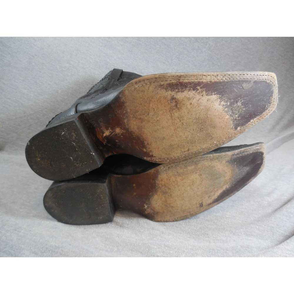 Handmade Innovations Boots Men Sz 27 Mex 8 Men Bl… - image 7