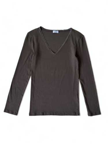 Brunello Cucinelli Brunello Cucinelli V Neck Brow… - image 1