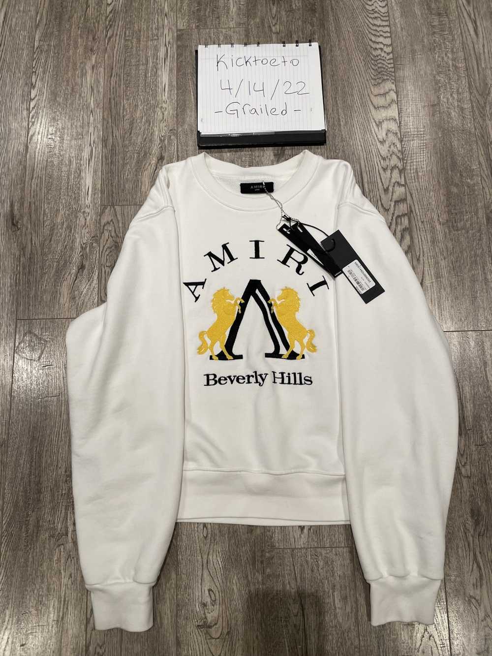 Amiri AMIRI Beverly hills L sweatshirt crewneck t… - image 1