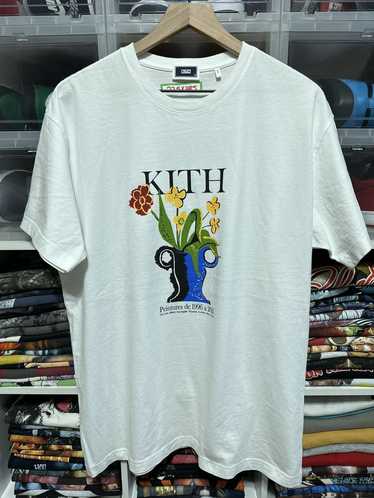 Hype × Kith × Streetwear Kith Peintures Flower Gra