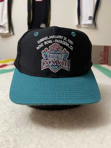 Super Bowl XXXI NFL Vintage 90's Logo Athletics Double Diamond Snapback Hat