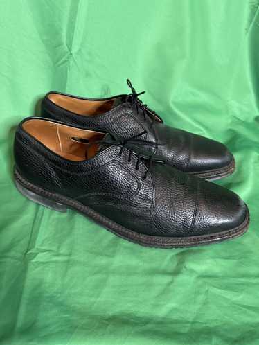 Allen Edmonds $425 Becker pebbled leather derby sh