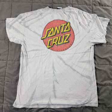 Santa Cruz Classic Dot T-Shirt - Spider Crimson Size:Medium