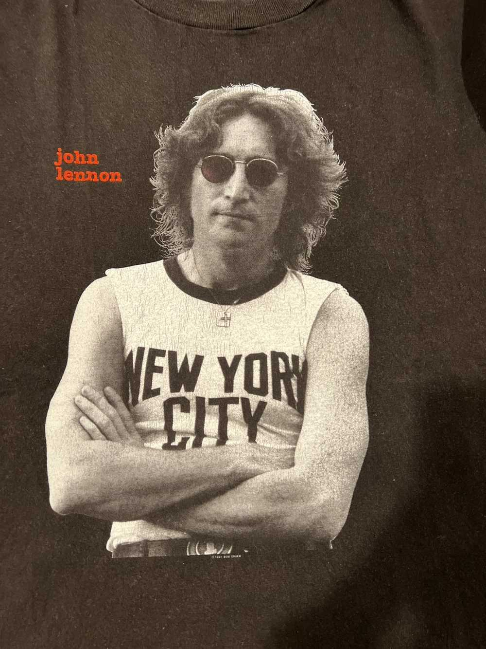 Vintage Vintage 1991 John Lennon Winterland Tee S… - image 3