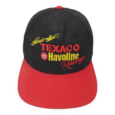 Vintage ERNIE IRVAN #28 TEXACO LOGO 7 Black Snapback buy Hat *NEW W TAG* Ervin Irvin