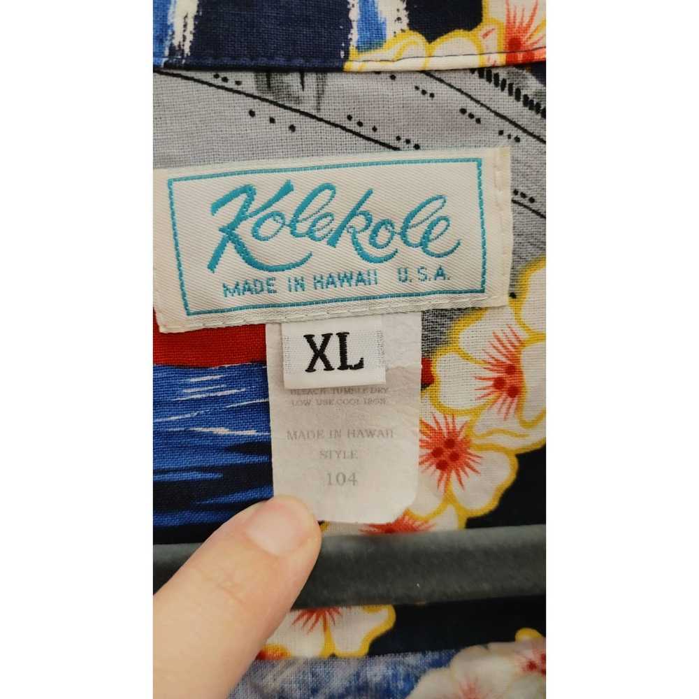 Other Kolekole Aloha Hawaii Shirt XL Multicolor B… - image 3