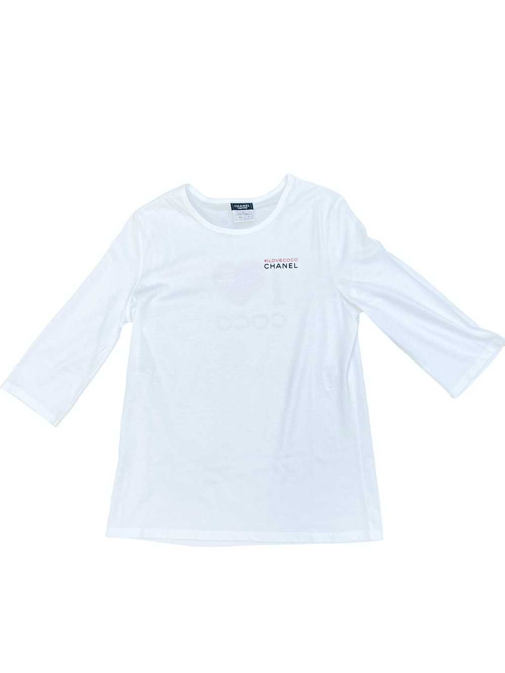 Chanel « I Love Coco Chanel » 3/4 Sleeves T-shirt - image 1