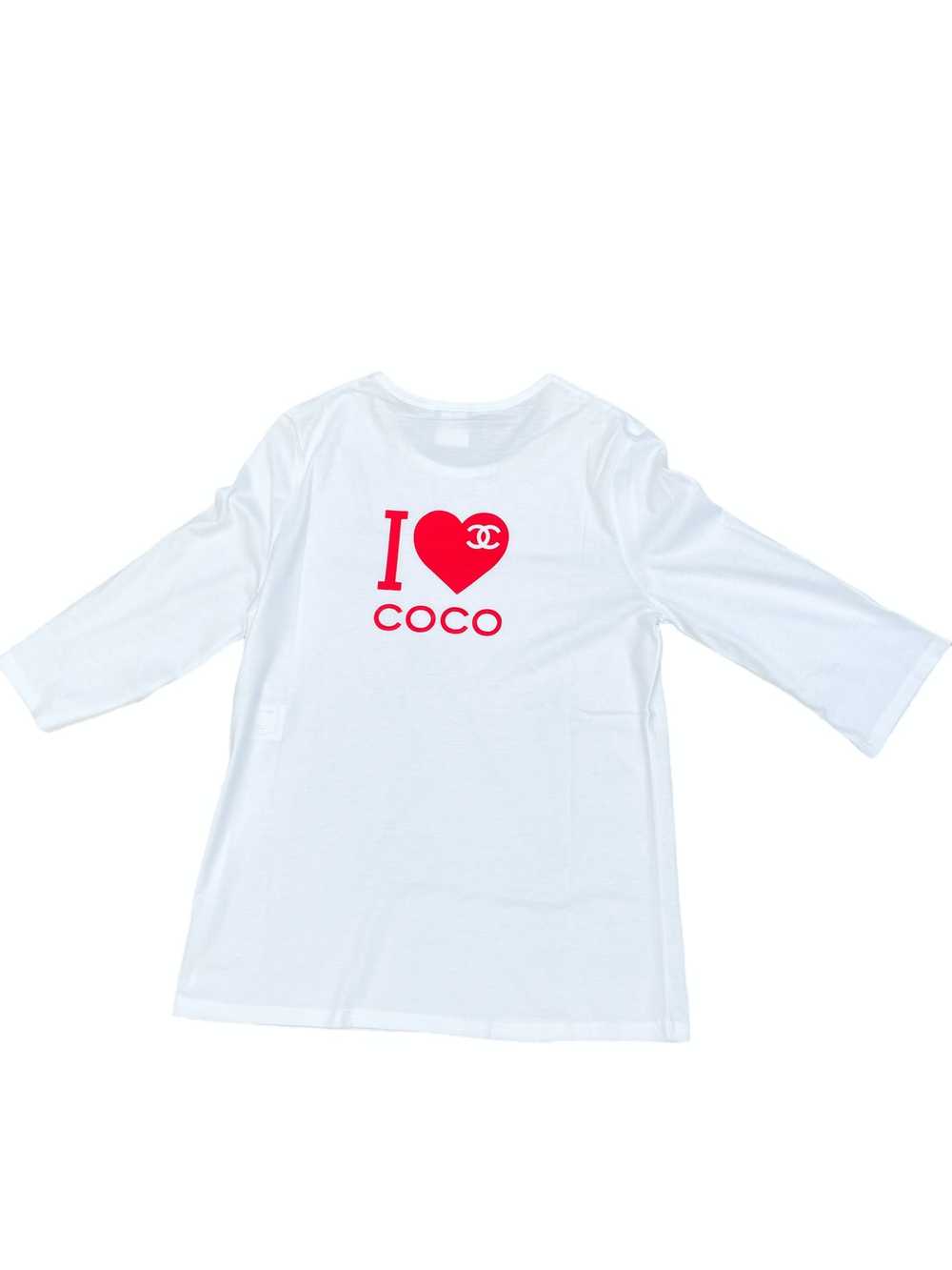 Chanel « I Love Coco Chanel » 3/4 Sleeves T-shirt - image 3