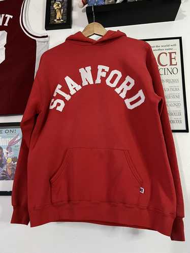 Vintage Russell Athletic Stanford University Football Hoodie Large  Collegiate