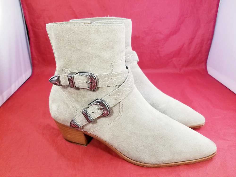 Frye ash dual buckles straps - image 2