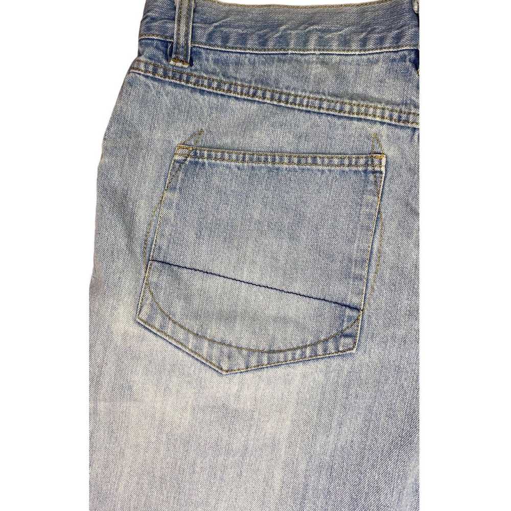 Makaveli Vintage Y2K Tupac Makaveli Denim Shorts … - image 9