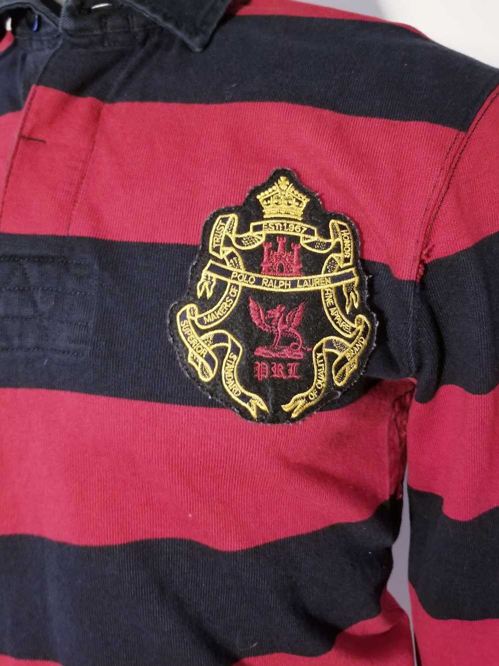 Polo Ralph Lauren rugby #5 patch vintage - image 3