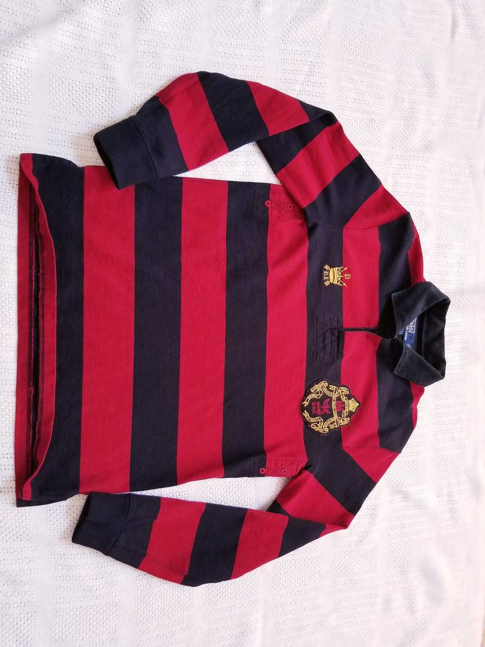 Polo Ralph Lauren rugby #5 patch vintage - image 6