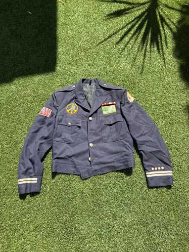 Streetwear × Vintage VTG 70’s Firefighter Navy Bla