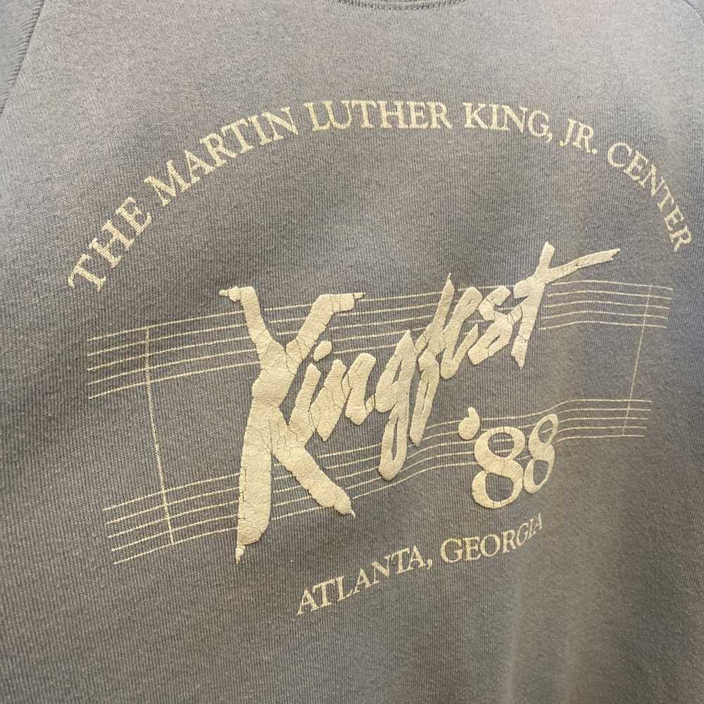 Vintage Martin Luther King Jr. Kingfest 1988 Crew… - image 2