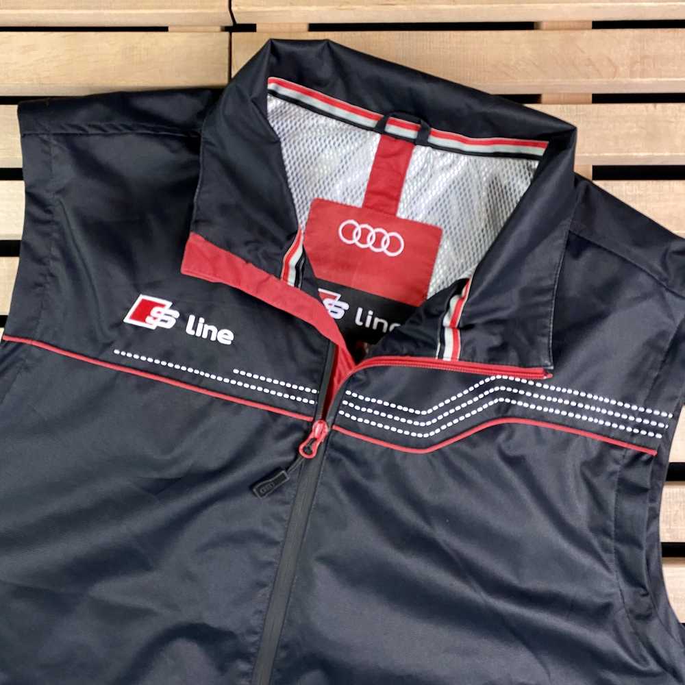 Audi × Racing Men’s Racing Vest Jacket Audi S-Lin… - image 2