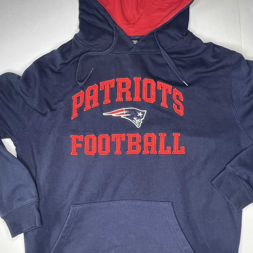 NFL Fanatics proline pullover hoodie large New En… - image 3