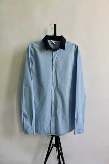H&M × Marni MARNI & H&M Blue Button-Up Shirt