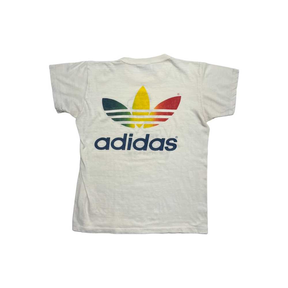 Adidas × Made In Usa × Vintage 80s Adidas Trefoil… - image 1