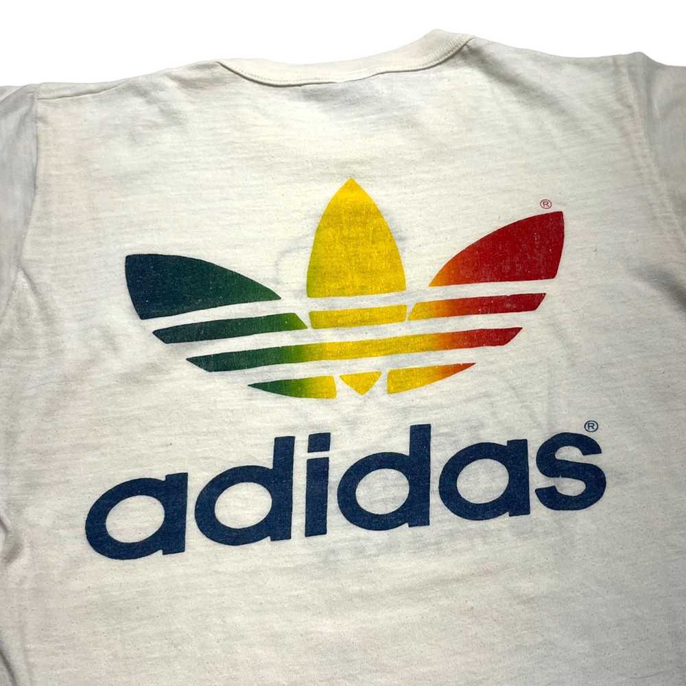 Adidas × Made In Usa × Vintage 80s Adidas Trefoil… - image 3