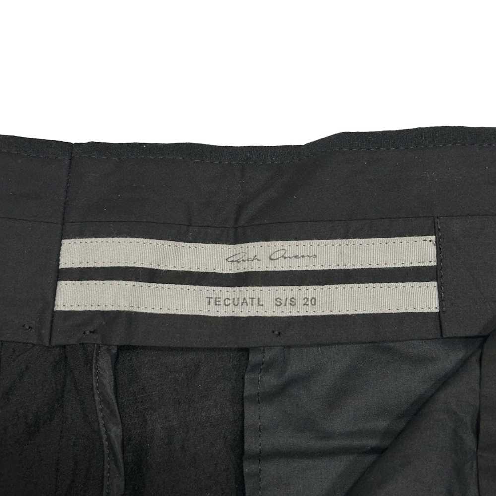 Rick Owens SS20 TECUATL Wool Cropped Pants - image 6