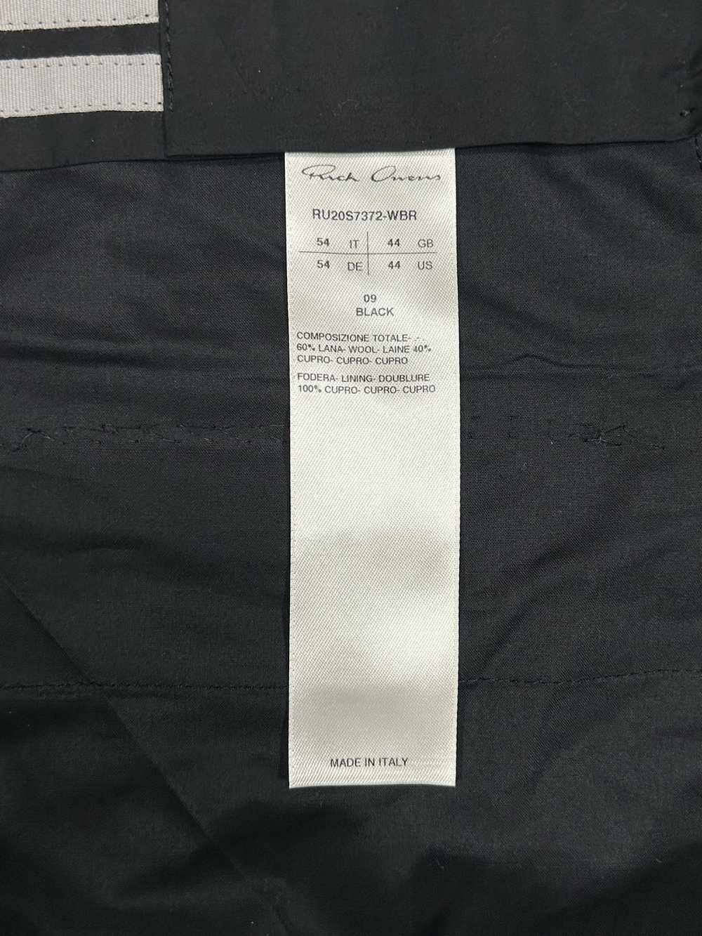 Rick Owens SS20 TECUATL Wool Cropped Pants - image 7
