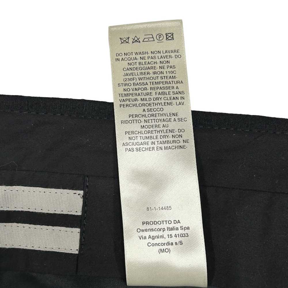 Rick Owens SS20 TECUATL Wool Cropped Pants - image 8