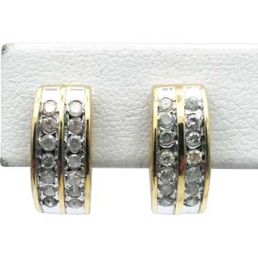 14K .42ctw Diamond Fashion Earrings