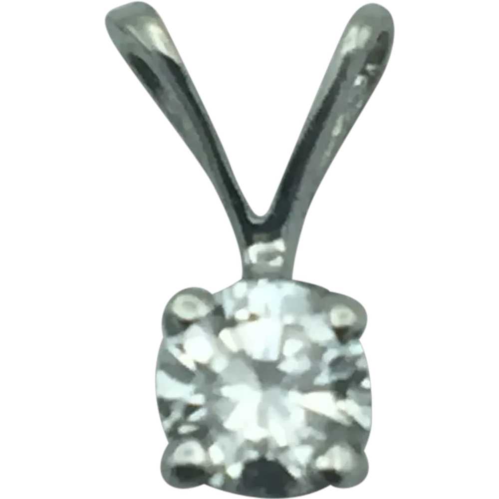 14KW Diamond Pendant - image 1