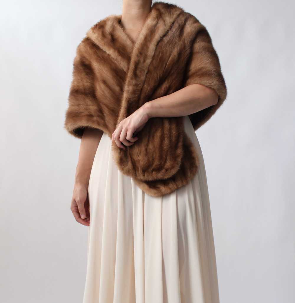 Vintage Schiaparelli Fur Stole - image 1