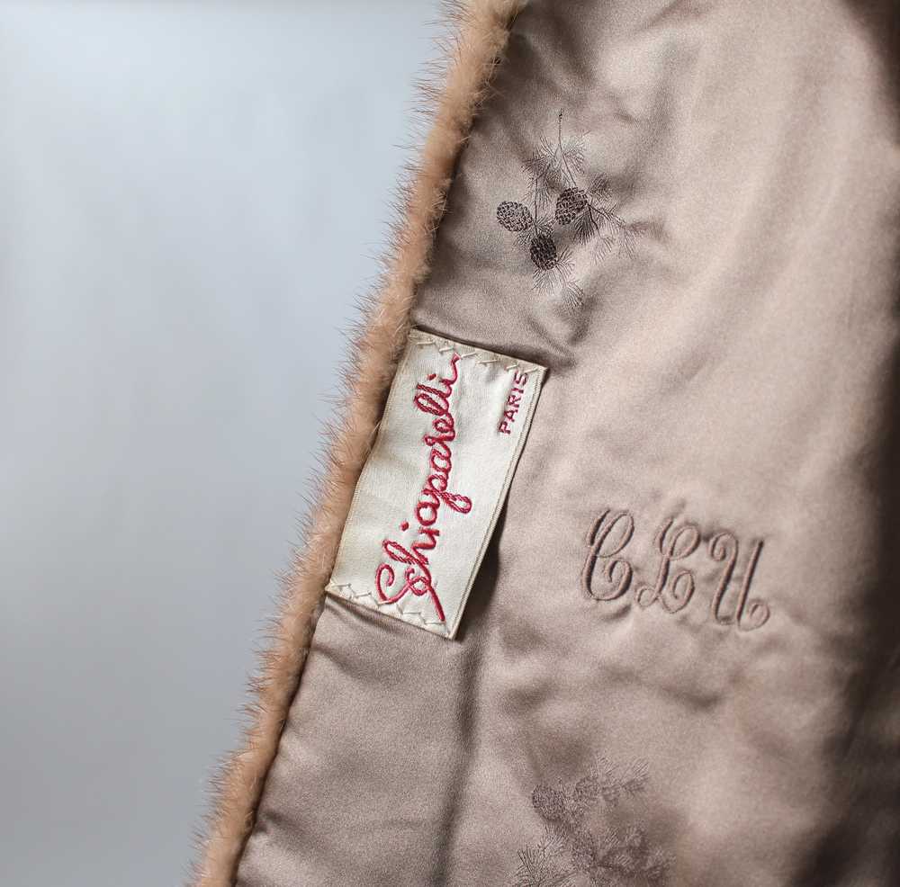 Vintage Schiaparelli Fur Stole - image 2