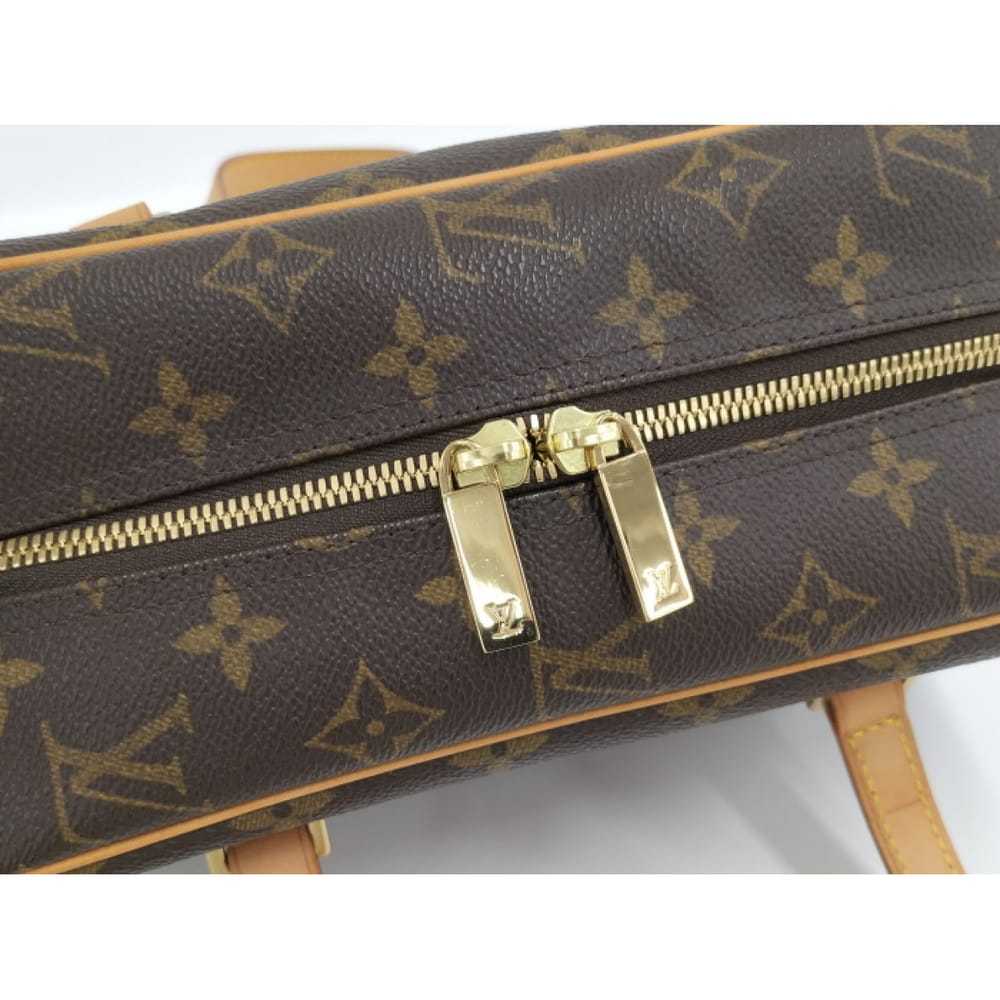 Leather bag Louis Vuitton Navy in Leather - 30470078