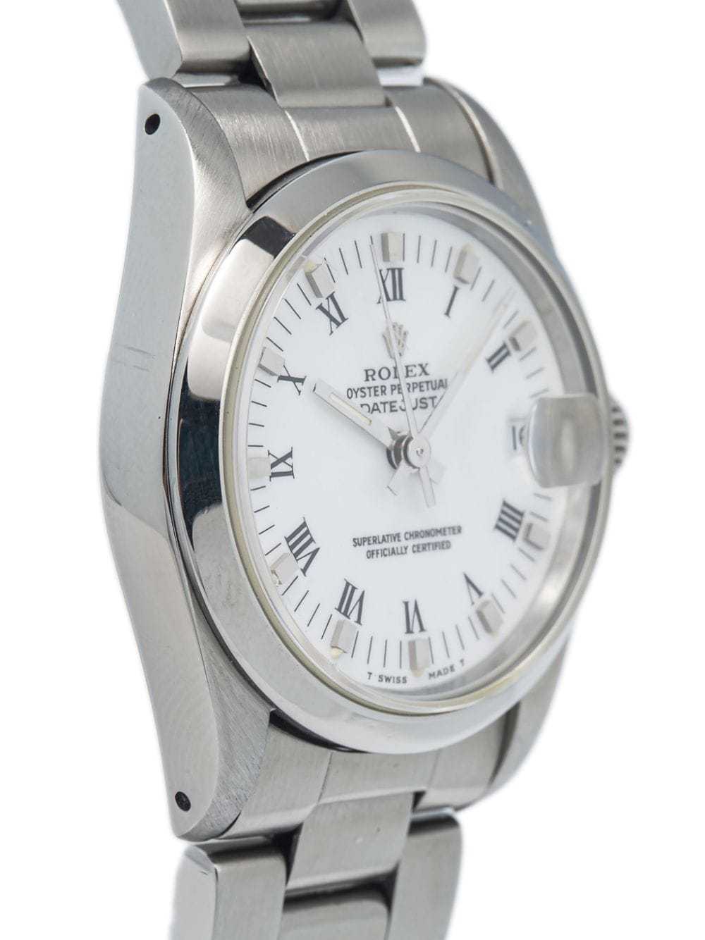 Rolex pre-owned Datejust 30mm - White - image 4