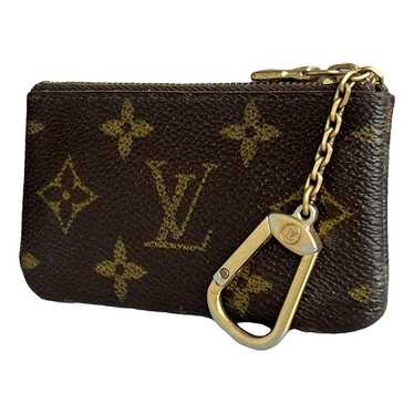 Louis Vuitton Black Monogram Multicolor Key Pouch Pochette Cles Keychain  Leather ref.294268 - Joli Closet