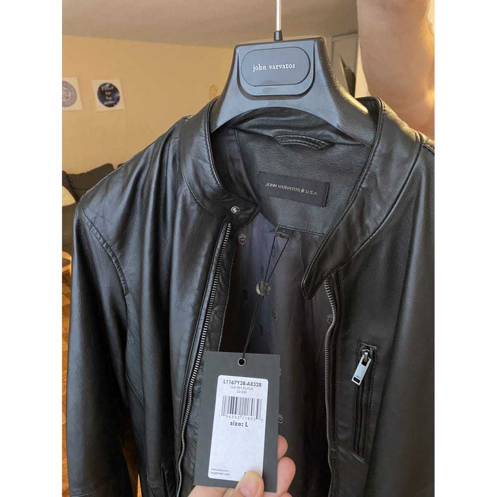 John Varvatos Leather jacket - image 4