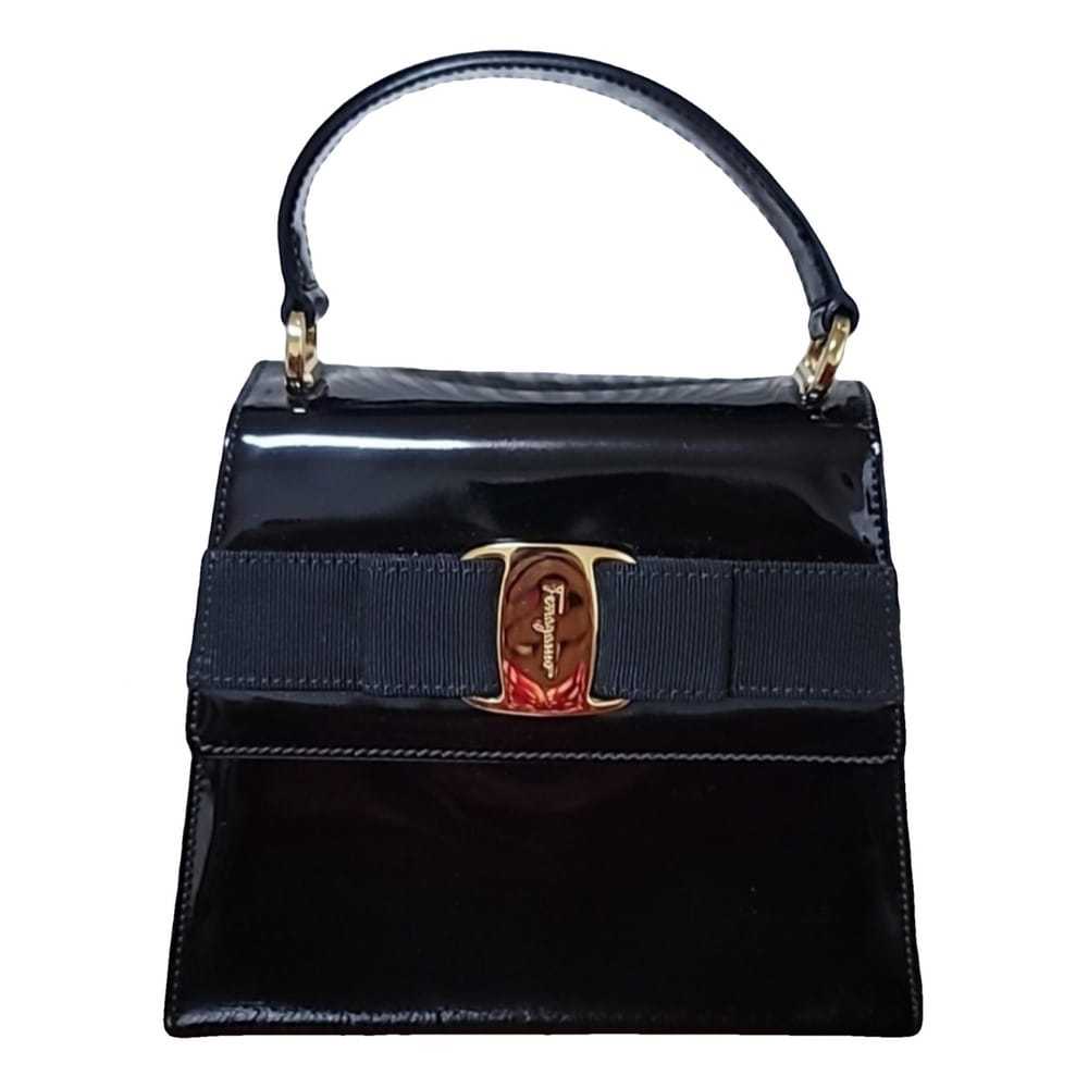 Salvatore Ferragamo Patent leather clutch bag - image 1