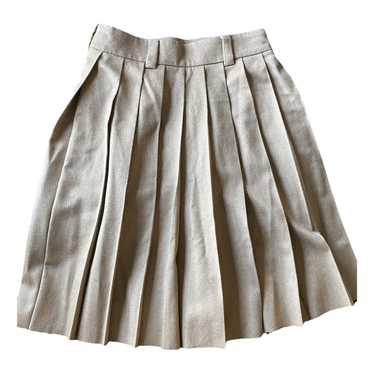 Miu Miu Wool mid-length skirt