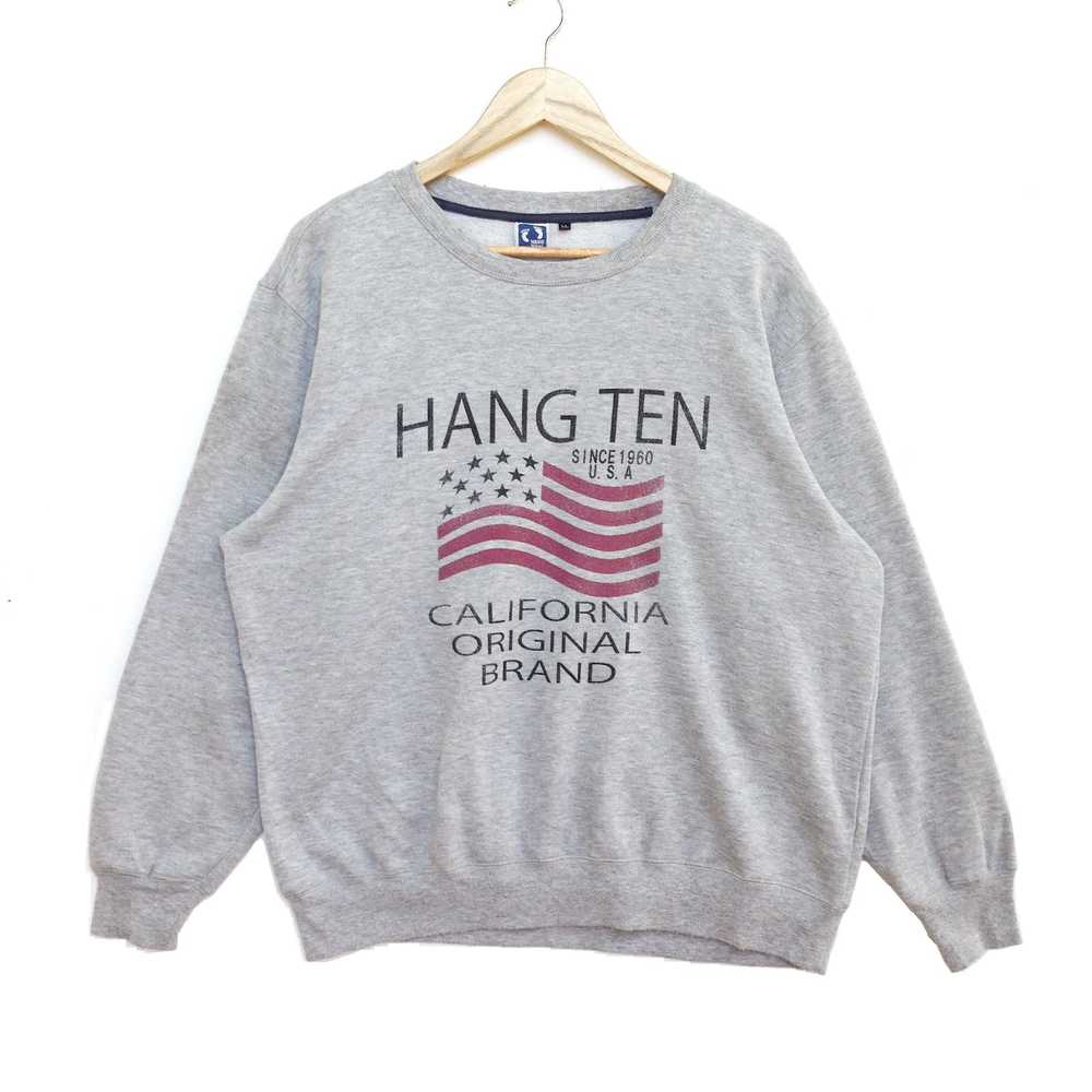 Hang Ten × Vintage HANG TEN Sweatshirt Hawaii Surf - image 1