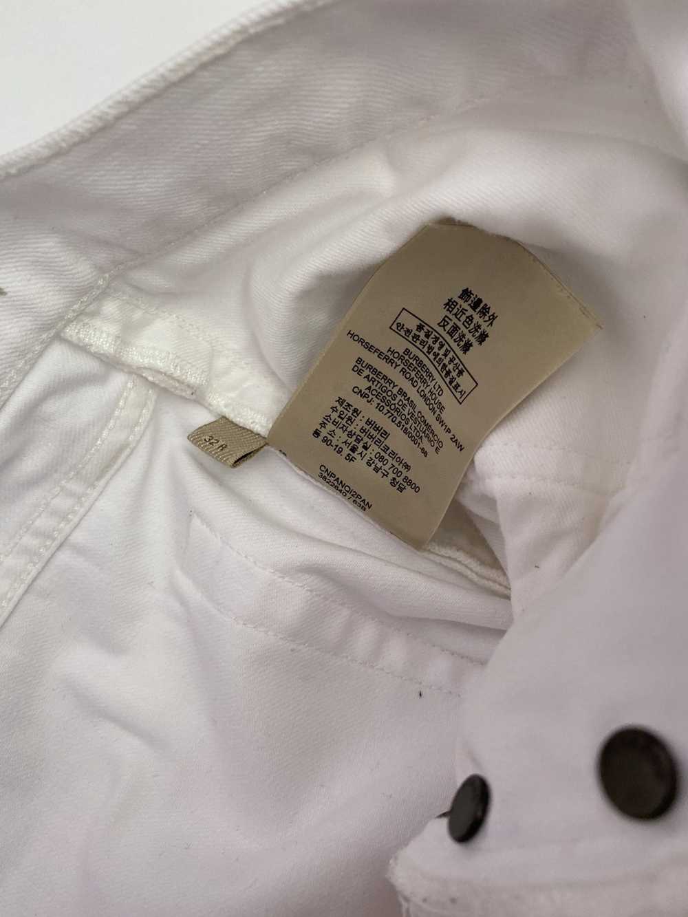 Burberry × Designer Burberry Brit White Pants Ste… - image 11