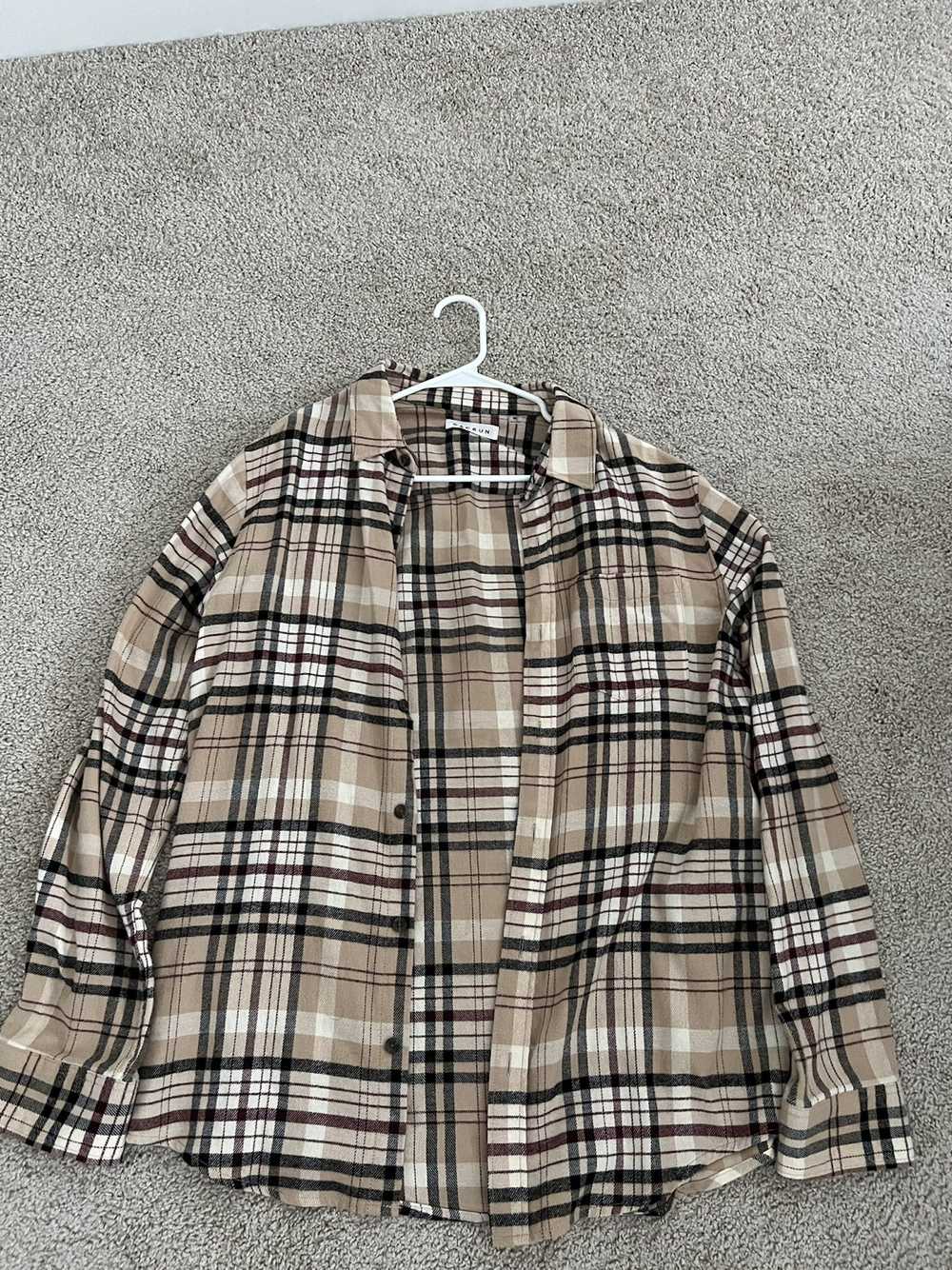 Pacsun Pacsun brown Flannel - image 1