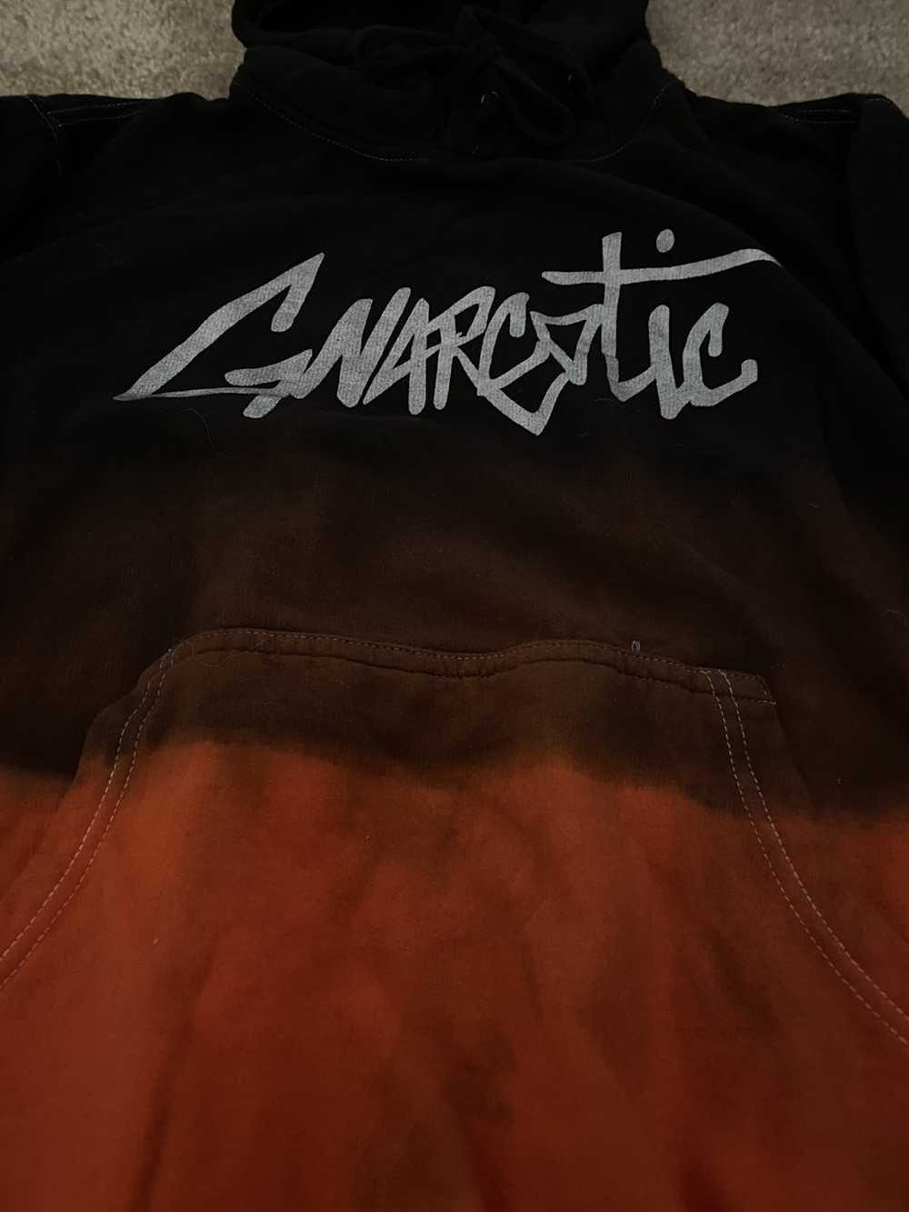 Gnarcotic Gnarcotic Dip Dyed Hoodie SMALL - image 2