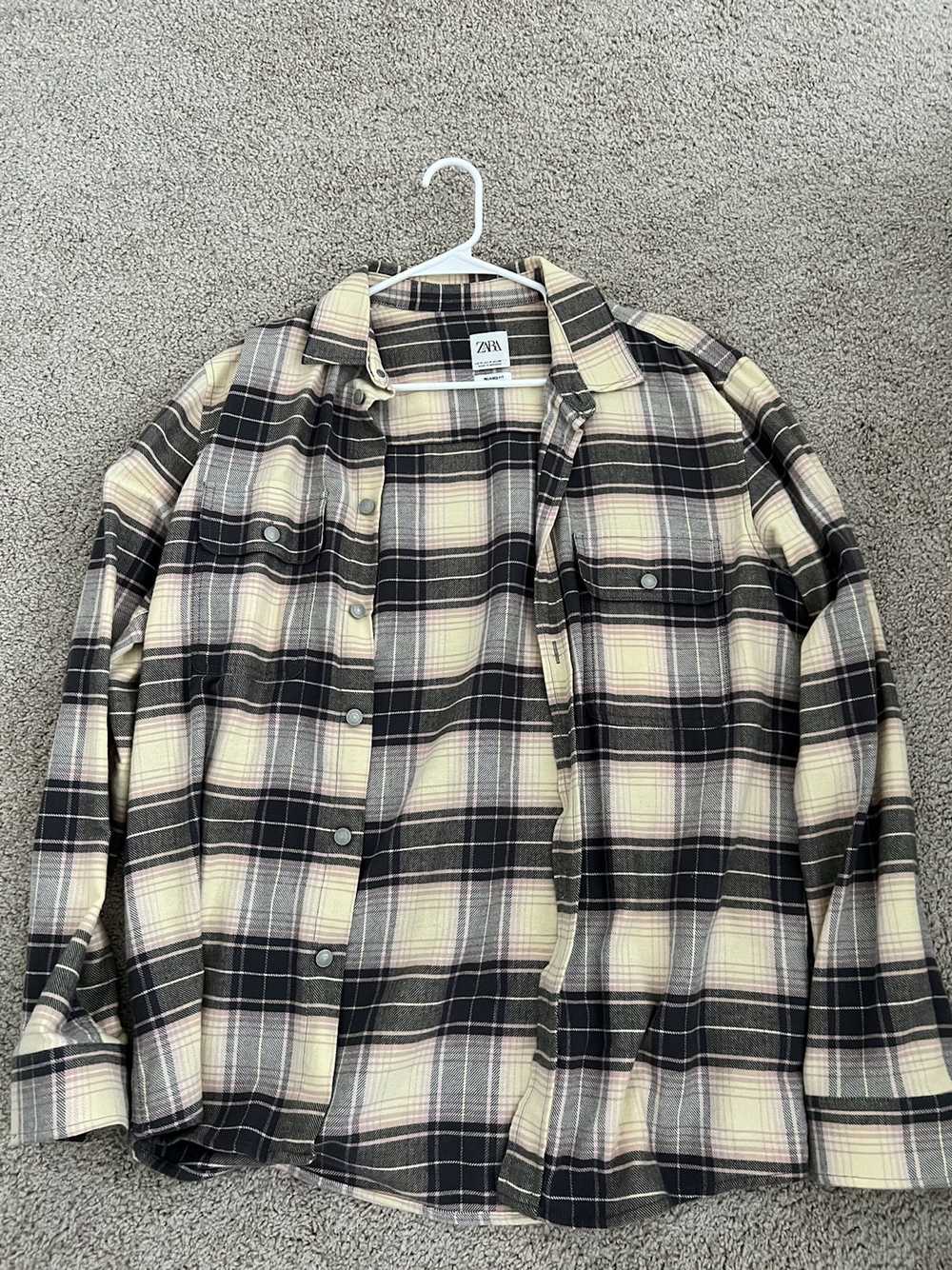 Zara Zara Relaxed fit Flannel - image 1