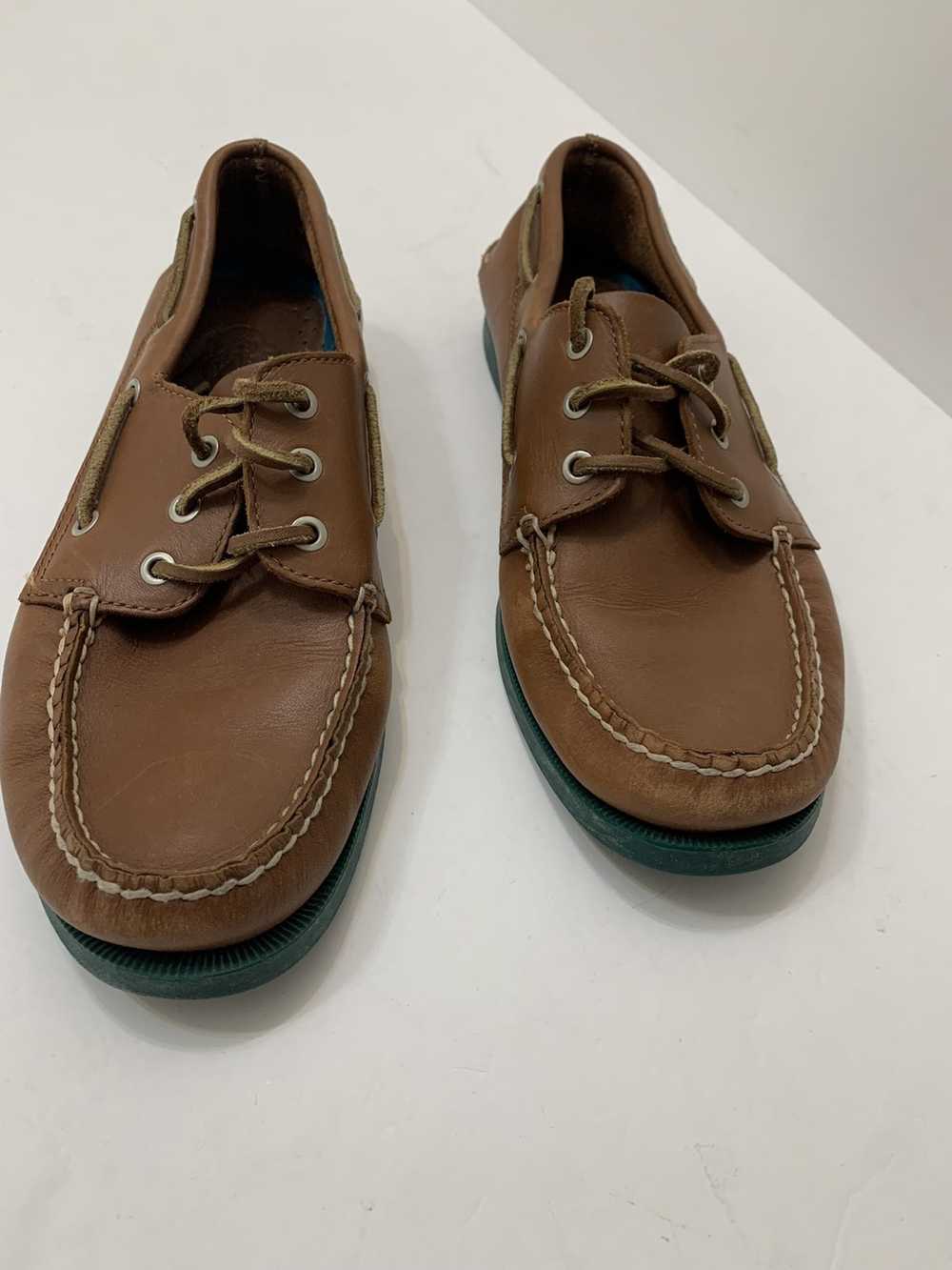 Sperry SPERRY TOP SIDER LEATHER BOAT SHOES - image 3