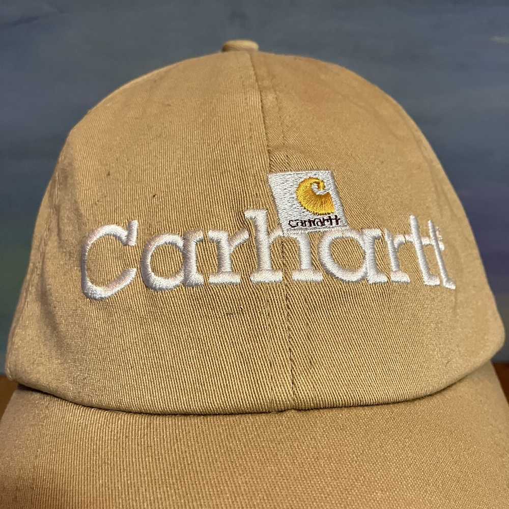 Carhartt × Dad Hat × Vintage Carhartt Spellout Ca… - image 3