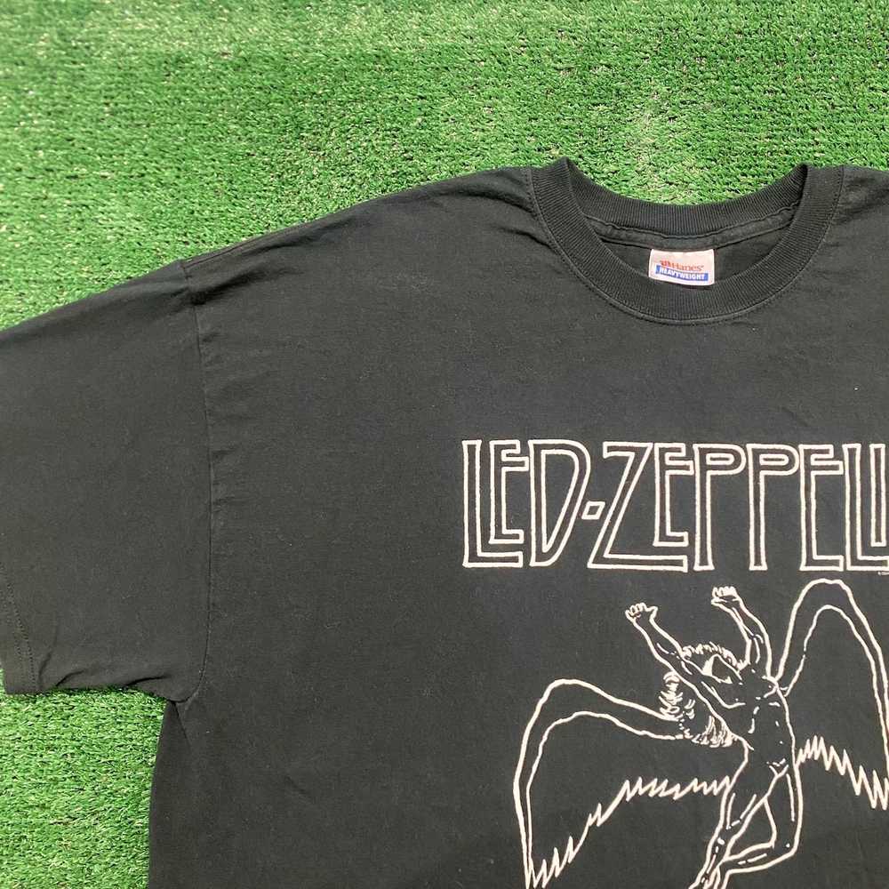Band Tees × Led Zeppelin × Rock T Shirt Vintage Y… - image 2