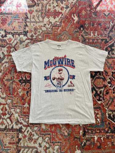 90's Mark McGwire St. Louis Cardinals Starter MLB T Shirt Size Large – Rare  VNTG