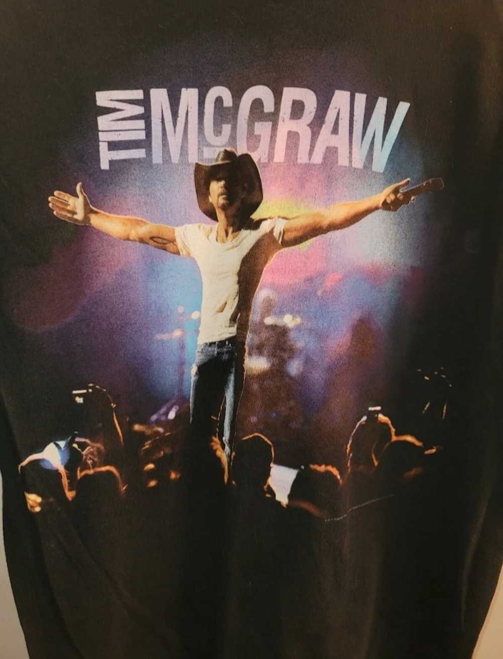 Alstyle × Band Tees 2011 Tim McGraw Short Sleeve … - image 2
