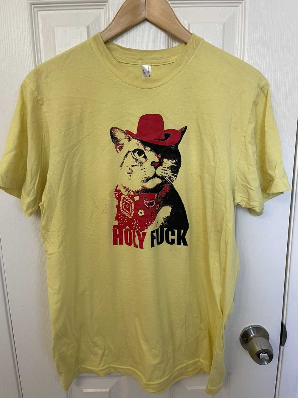 Band Tees × Vintage Used Holy F***k Vintage band/… - image 1