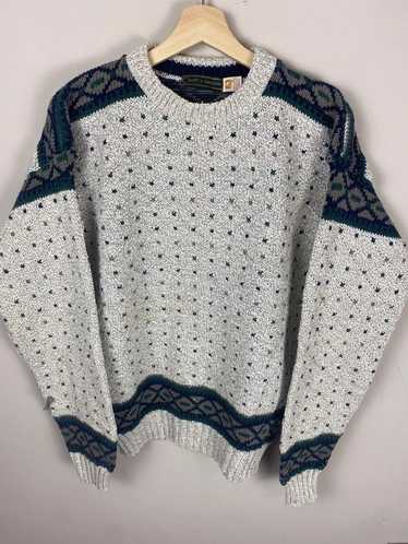 Coloured Cable Knit Sweater × Vintage Vintage Lush
